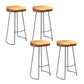 Contemporary Dining Stools Backless Bar Stools with Footrest 4 Piece Set Clearhalo 'Bar Furniture' 'Bar Stools' 'bar_stools' 'furn' 'furn_bar_stools' 'Furniture' 'Kitchen & Dining Furniture' 6472099