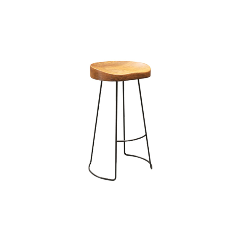 Contemporary Dining Stools Backless Bar Stools with Footrest Clearhalo 'Bar Furniture' 'Bar Stools' 'bar_stools' 'furn' 'furn_bar_stools' 'Furniture' 'Kitchen & Dining Furniture' 6472105
