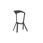 Tabouret de bar en plastique industriel Tabouret de hauteur de bar empilable d'intérieur