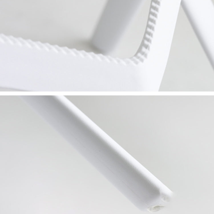 Tabouret de bar en plastique industriel Tabouret de hauteur de bar empilable d'intérieur