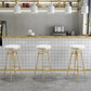 Metal Adjustable Height Bar Stool Industrial Upholstered Bar Stools Clearhalo 'Bar Furniture' 'Bar Stools' 'bar_stools' 'furn' 'furn_bar_stools' 'Furniture' 'Kitchen & Dining Furniture' 6472294