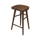 Industrial Solid Wood Bar Stool Backless Counter Stool for Restaurant and Bristol Brown 1 Piece Counter Stool(25"H) Clearhalo 'Bar Furniture' 'Bar Stools' 'bar_stools' 'furn' 'furn_bar_stools' 'Furniture' 'Kitchen & Dining Furniture' 6472522