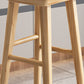 Industrial Solid Wood Bar Stool Backless Counter Stool for Restaurant and Bristol Clearhalo 'Bar Furniture' 'Bar Stools' 'bar_stools' 'furn' 'furn_bar_stools' 'Furniture' 'Kitchen & Dining Furniture' 6472523