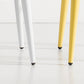 Glam Living Room Bar Height Stool Plastic Bar Stool with Iron Legs Clearhalo 'Bar Furniture' 'Bar Stools' 'bar_stools' 'furn' 'furn_bar_stools' 'Furniture' 'Kitchen & Dining Furniture' 6472877