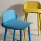 Glam Living Room Bar Height Stool Plastic Bar Stool with Iron Legs Clearhalo 'Bar Furniture' 'Bar Stools' 'bar_stools' 'furn' 'furn_bar_stools' 'Furniture' 'Kitchen & Dining Furniture' 6472880