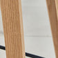 Scandinavian Solid Wood Legs Bar Stool Plastic Armless Bar Stool