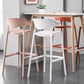 Industrial Stackable Bar Height Stool Plastic Low Back Bar Stool for Dining Room Clearhalo 'Bar Furniture' 'Bar Stools' 'bar_stools' 'furn' 'furn_bar_stools' 'Furniture' 'Kitchen & Dining Furniture' 6473026