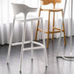 Industrial Stackable Bar Height Stool Plastic Low Back Bar Stool for Dining Room Clearhalo 'Bar Furniture' 'Bar Stools' 'bar_stools' 'furn' 'furn_bar_stools' 'Furniture' 'Kitchen & Dining Furniture' 6473031