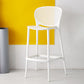 Industrial Stackable Armless Bar Stool Plastic Low Back Bar Stool Clearhalo 'Bar Furniture' 'Bar Stools' 'bar_stools' 'furn' 'furn_bar_stools' 'Furniture' 'Kitchen & Dining Furniture' 6473108