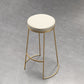 Glam Leather Bar Stool Backless Counter Stool for Bristol with Metal Legs Clearhalo 'Bar Furniture' 'Bar Stools' 'bar_stools' 'furn' 'furn_bar_stools' 'Furniture' 'Kitchen & Dining Furniture' 6473128