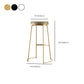 Glam Leather Bar Stool Backless Counter Stool for Bristol with Metal Legs Clearhalo 'Bar Furniture' 'Bar Stools' 'bar_stools' 'furn' 'furn_bar_stools' 'Furniture' 'Kitchen & Dining Furniture' 6473136
