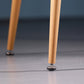 Scandinavian Solid Wood Legs Bar Stool Armless Plastic Bar Stool for Living Room Clearhalo 'Bar Furniture' 'Bar Stools' 'bar_stools' 'furn' 'furn_bar_stools' 'Furniture' 'Kitchen & Dining Furniture' 6473210