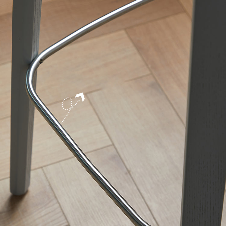 Indoor Armless Low Back Bar Height Stool Beech Solid Wood Bar Stool Clearhalo 'Bar Furniture' 'Bar Stools' 'bar_stools' 'furn' 'furn_bar_stools' 'Furniture' 'Kitchen & Dining Furniture' 6473255