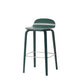 Indoor Armless Low Back Bar Height Stool Beech Solid Wood Bar Stool Dark Green 1 Piece Clearhalo 'Bar Furniture' 'Bar Stools' 'bar_stools' 'furn' 'furn_bar_stools' 'Furniture' 'Kitchen & Dining Furniture' 6473260