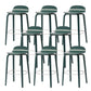 Indoor Armless Low Back Bar Height Stool Beech Solid Wood Bar Stool Dark Green 8 Piece Set Clearhalo 'Bar Furniture' 'Bar Stools' 'bar_stools' 'furn' 'furn_bar_stools' 'Furniture' 'Kitchen & Dining Furniture' 6473266