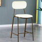 Modern Leather Bar Stool Backrest Counter Stool for Living Room Clearhalo 'Bar Furniture' 'Bar Stools' 'bar_stools' 'furn' 'furn_bar_stools' 'Furniture' 'Kitchen & Dining Furniture' 6473727