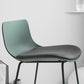Industrial Indoor Armless Stool Plastic Bar Stool with Upholstered Clearhalo 'Bar Furniture' 'Bar Stools' 'bar_stools' 'furn' 'furn_bar_stools' 'Furniture' 'Kitchen & Dining Furniture' 6473765