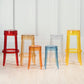 Industrial Backless Round Seat Acrylic Armless Bar Stool for Living Room Clearhalo 'Bar Furniture' 'Bar Stools' 'bar_stools' 'furn' 'furn_bar_stools' 'Furniture' 'Kitchen & Dining Furniture' 6473821