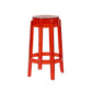 Industrial Backless Round Seat Acrylic Armless Bar Stool for Living Room Clearhalo 'Bar Furniture' 'Bar Stools' 'bar_stools' 'furn' 'furn_bar_stools' 'Furniture' 'Kitchen & Dining Furniture' 6473829