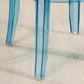 Industrial Backless Round Seat Acrylic Armless Bar Stool for Living Room Clearhalo 'Bar Furniture' 'Bar Stools' 'bar_stools' 'furn' 'furn_bar_stools' 'Furniture' 'Kitchen & Dining Furniture' 6473835