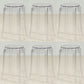 Industrial Backless Round Seat Acrylic Armless Bar Stool for Living Room Clear 6 Piece Set Short Stool(18"H) Clearhalo 'Bar Furniture' 'Bar Stools' 'bar_stools' 'furn' 'furn_bar_stools' 'Furniture' 'Kitchen & Dining Furniture' 6473855