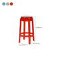Industrial Backless Round Seat Acrylic Armless Bar Stool for Living Room Clearhalo 'Bar Furniture' 'Bar Stools' 'bar_stools' 'furn' 'furn_bar_stools' 'Furniture' 'Kitchen & Dining Furniture' 6473894