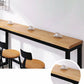 Industrial Bar Table Bar Height Rectangle Solid Wood Pub Table for Home Clearhalo 'Bar Furniture' 'Bar Tables' 'bar_tables' 'furn' 'furn_bar_tables' 'Furniture' 'Kitchen & Dining Furniture' 6473966