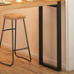 Modern Bar Height Table Solid Wood Top Bistro Bar Table for Patio Use Clearhalo 'Bar Furniture' 'Bar Tables' 'bar_tables' 'furn' 'furn_bar_tables' 'Furniture' 'Kitchen & Dining Furniture' 6474304