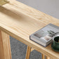 Modern Bar Height Table Solid Wood Top Bistro Bar Table for Patio Use Clearhalo 'Bar Furniture' 'Bar Tables' 'bar_tables' 'furn' 'furn_bar_tables' 'Furniture' 'Kitchen & Dining Furniture' 6474305