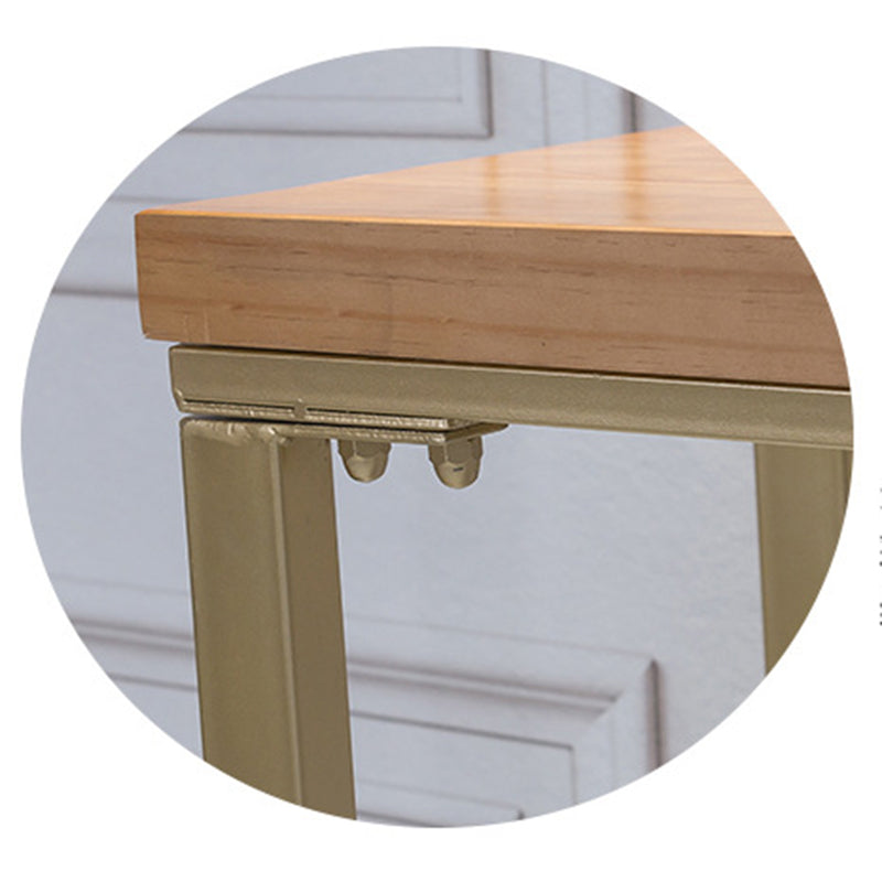 Modern Bar Height Table Solid Wood Top Bistro Bar Table for Dining Room