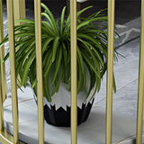 ストーントップバーの高さテーブルモダンスタイルビストロパブテーブル2つの棚付き