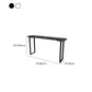Glam Bar Height Table Faux Marble Top Bistro Table with Sled Base Clearhalo 'Bar Furniture' 'Bar Tables' 'bar_tables' 'furn' 'furn_bar_tables' 'Furniture' 'Kitchen & Dining Furniture' 6474866