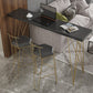 Modern Bar Height Table Solid Wood Top Bistro Table for Home Use Clearhalo 'Bar Furniture' 'Bar Tables' 'bar_tables' 'furn' 'furn_bar_tables' 'Furniture' 'Kitchen & Dining Furniture' 6474880