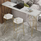 Modern Bar Height Table Solid Wood Top Bistro Table for Home Use Clearhalo 'Bar Furniture' 'Bar Tables' 'bar_tables' 'furn' 'furn_bar_tables' 'Furniture' 'Kitchen & Dining Furniture' 6474882