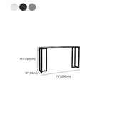 工業用バーの高さのテーブルストーントップビストロテーブルパティオの使用