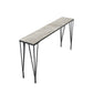 Industrial Bar Height Table Stone Top Bistro Table with Metal Base Clearhalo 'Bar Furniture' 'Bar Tables' 'bar_tables' 'furn' 'furn_bar_tables' 'Furniture' 'Kitchen & Dining Furniture' 6474917