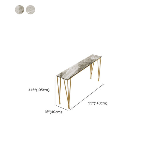 工業バーの高さテーブルストーントップビストロテーブルと金属ベース