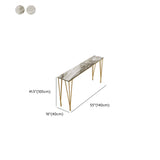 工業バーの高さテーブルストーントップビストロテーブルと金属ベース