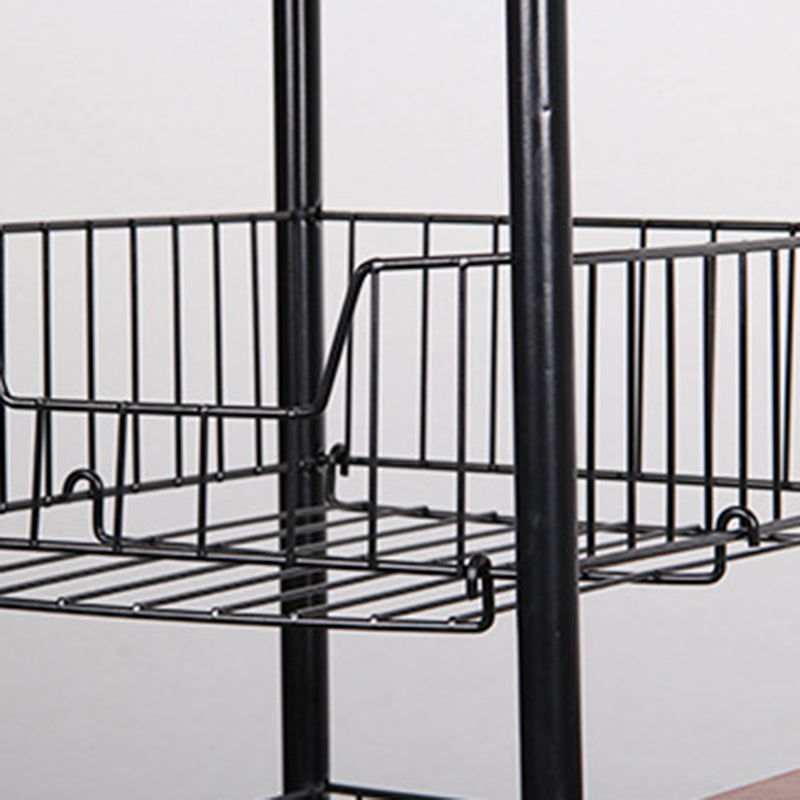 Modern Kitchen Prep Table Manufactured Wood with Casters Prep Table Clearhalo 'furn' 'furn_kitchen_islands_carts' 'Furniture' 'Kitchen & Dining Furniture' 'Kitchen Islands & Carts' 'kitchen_islands_carts' 6475037