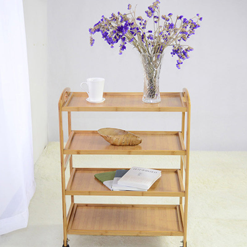 Tavolo da pranzo per la casa tavolo da preparazione per preparazioni naturali con rotelle