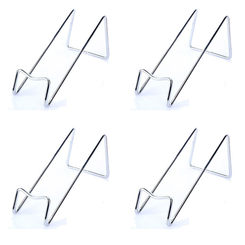 Contemporary Metal Wine Rack Bottle Countertop Bottle Holder for Kitchen Silver 4 Piece Set Clearhalo 'furn' 'furn_wine_racks' 'Furniture' 'Kitchen & Dining Furniture' 'Wine Racks' 'wine_racks' 6475100