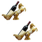 Glam -tafelblad Wijnfleshouder Resin Bottle Wine Rack voor keuken