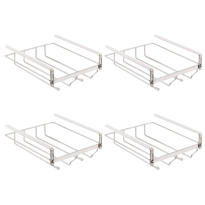 Rejilla de vidrio colgante contemporánea rejilla de vidrio de acero inoxidable para cocina