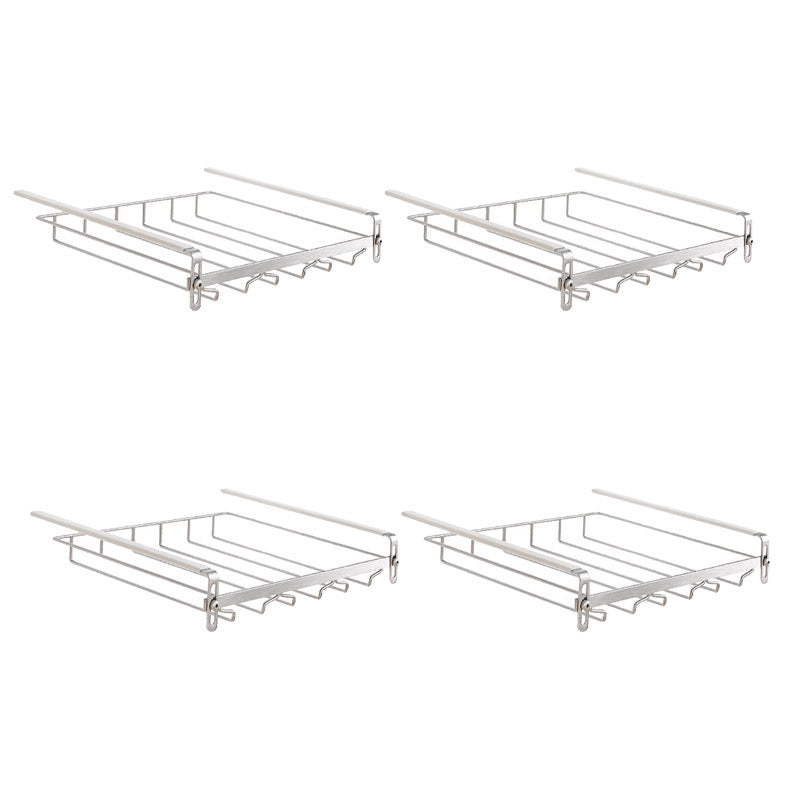 Rejilla de vidrio colgante contemporánea rejilla de vidrio de acero inoxidable para cocina