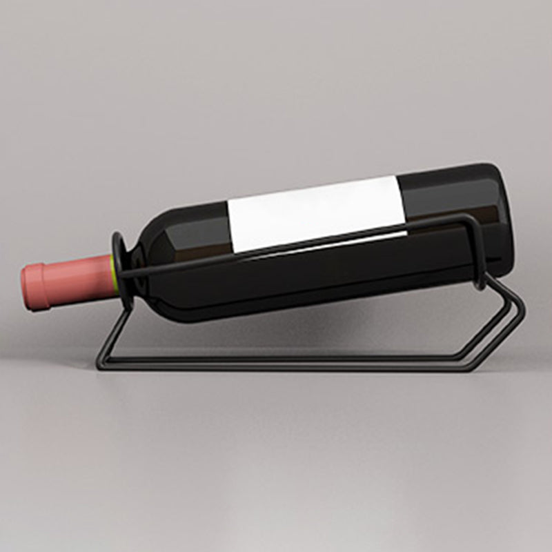 Soporte de botella de vinos de la botella de vino de vino de metal moderno para la cocina para la cocina