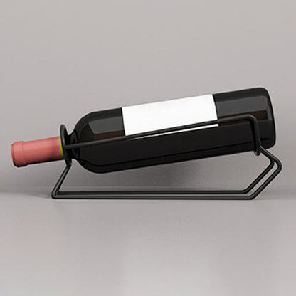 Soporte de botella de vinos de la botella de vino de vino de metal moderno para la cocina para la cocina