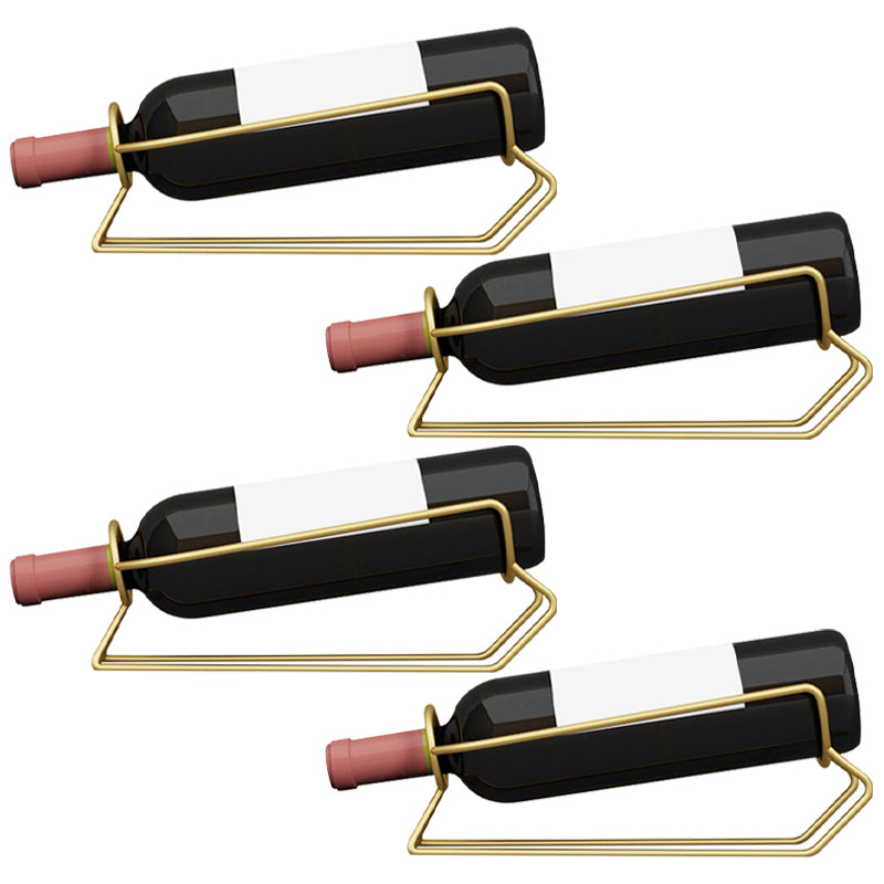 Soporte de botella de vinos de la botella de vino de vino de metal moderno para la cocina para la cocina