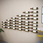 Wall Mounted Metal Contemporary Wine Bottle Holder for Kitchen Clearhalo 'furn' 'furn_wine_racks' 'Furniture' 'Kitchen & Dining Furniture' 'Wine Racks' 'wine_racks' 6475332