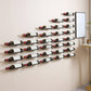Wall Mounted Metal Contemporary Wine Bottle Holder for Kitchen Clearhalo 'furn' 'furn_wine_racks' 'Furniture' 'Kitchen & Dining Furniture' 'Wine Racks' 'wine_racks' 6475334