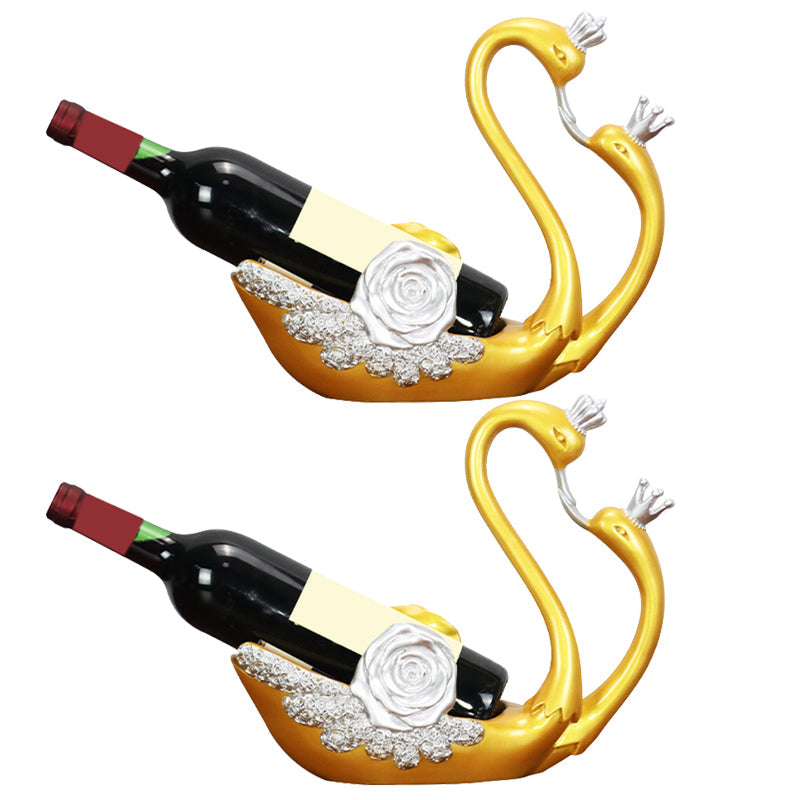 Bottiglia da tavolo portabottiglie in resina glam bottiglia per portabottiglie per cucina